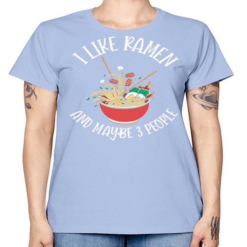 I Like Ramen Japanese Noodles 239# - anime -  Missy T-Shirt