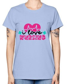 I Love Nursing Style Style 896# - nurse -  Missy T-Shirt