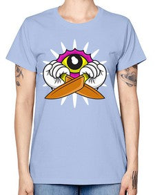 I spy you 140# - cartoon general -  Missy T-Shirt