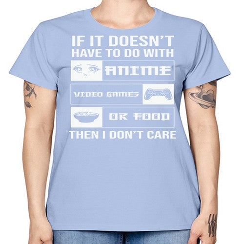 If It NotAnime Game Or Anime 246# - anime -  Missy T-Shirt
