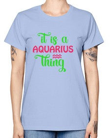 It is a aquarius thing 252# - aquarius -  Missy T-Shirt
