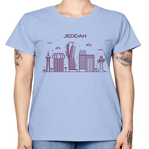 Jeddah 989# - cities -  Missy T-Shirt