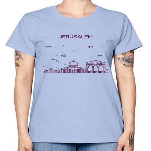 Jerusalem 994# - cities -  Missy T-Shirt