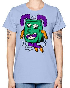 Jumping pouch 146# - cartoon general -  Missy T-Shirt