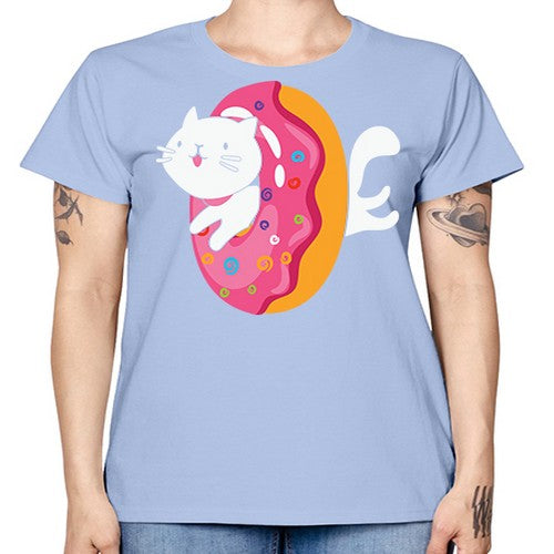 Kawaii Cat Donut Anime Lover Anime 267# - anime -  Missy T-Shirt