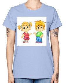 Kid 157# - cartoon general -  Missy T-Shirt