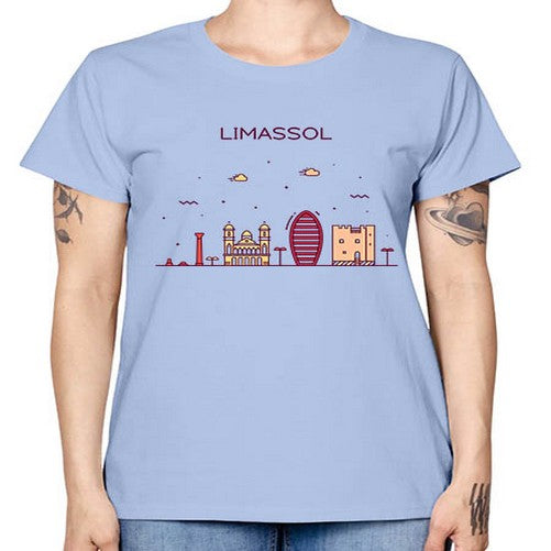 Limassol 1143# - cities -  Missy T-Shirt