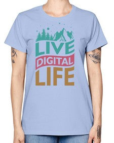 Live Digital Life 7# - internet -  Missy T-Shirt