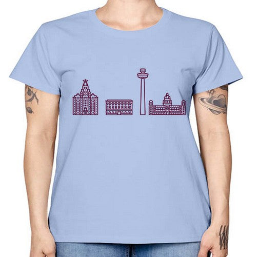 Liverpool 1151# - cities -  Missy T-Shirt