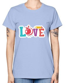 Love 1068# - teacher -  Missy T-Shirt
