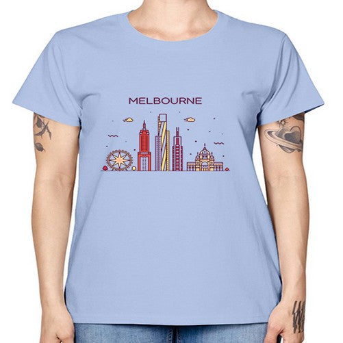 Melbourne 1272# - cities -  Missy T-Shirt