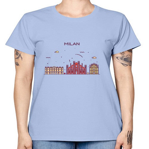 Milan 1297# - cities -  Missy T-Shirt