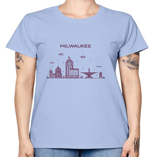 Milwaukee 1300# - cities -  Missy T-Shirt