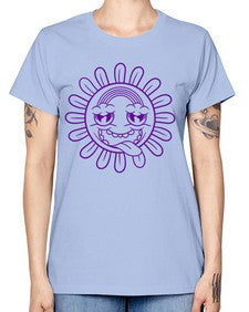 Moody sunflower 184# - cartoon general -  Missy T-Shirt