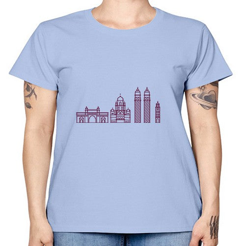 Mumbai 1382# - cities -  Missy T-Shirt