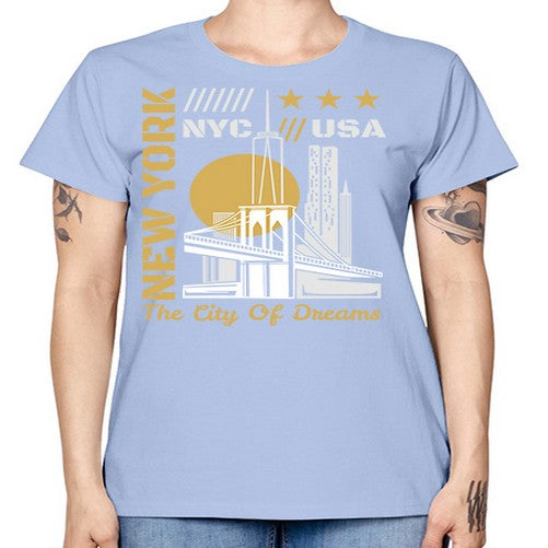 New York 1475# - cities -  Missy T-Shirt