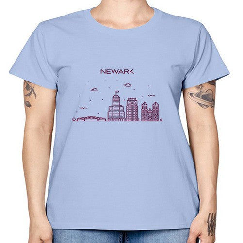 NewarkNJ 1484# - cities -  Missy T-Shirt