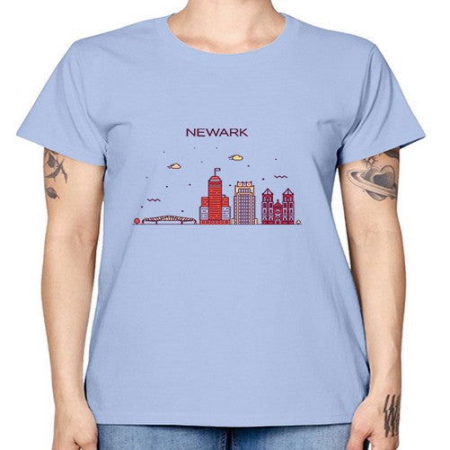 NewarkNJ 1486# - cities -  Missy T-Shirt