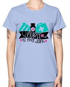 Nurse Is My Jam Style Style 1163# - nurse -  Missy T-Shirt
