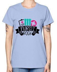 Nurses Rock Style Style 1253# - nurse -  Missy T-Shirt