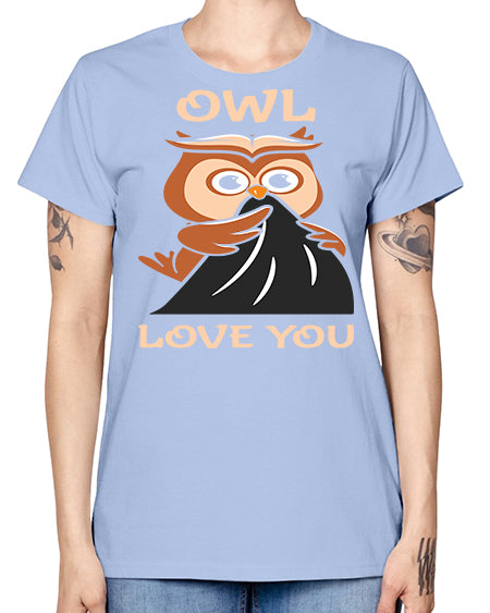 Owl Love You A TurtleRabbit 12# - owl -  Missy T-Shirt