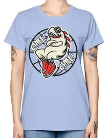 Pay the chills 201# - cartoon general -  Missy T-Shirt