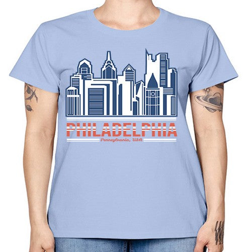 Philadelphia 1604# - cities -  Missy T-Shirt