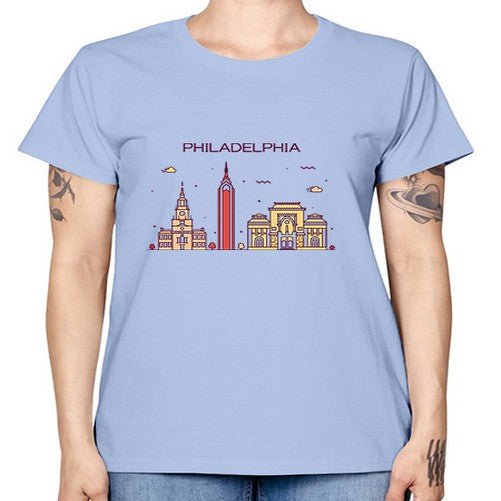 Philadelphia 1605# - cities -  Missy T-Shirt