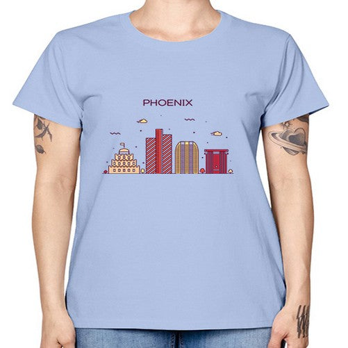 Phoenix 1614# - cities -  Missy T-Shirt