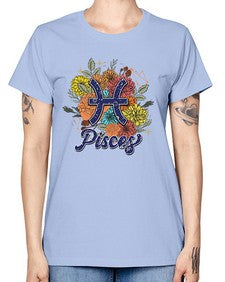 Pisces 129# - pisces -  Missy T-Shirt