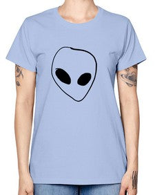 Pocket Alien 22# - ufo -  Missy T-Shirt