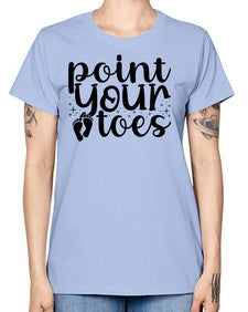 Point your toes 172# - ballet -  Missy T-Shirt