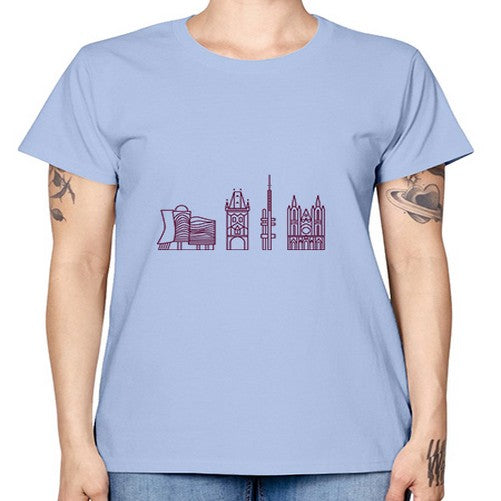 Prague 1687# - cities -  Missy T-Shirt