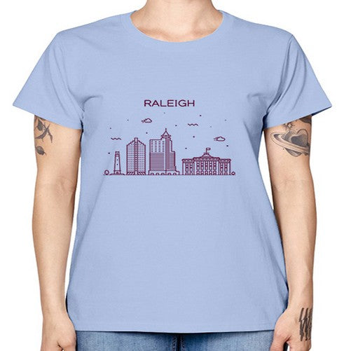 Raleigh 1708# - cities -  Missy T-Shirt