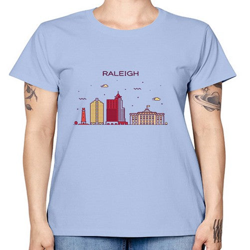 Raleigh 1710# - cities -  Missy T-Shirt