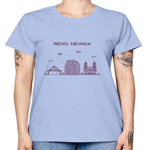 Reno 1712# - cities -  Missy T-Shirt