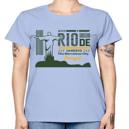 Rio de Janerio 1734# - cities -  Missy T-Shirt