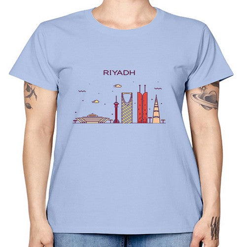 Riyadh 1742# - cities -  Missy T-Shirt