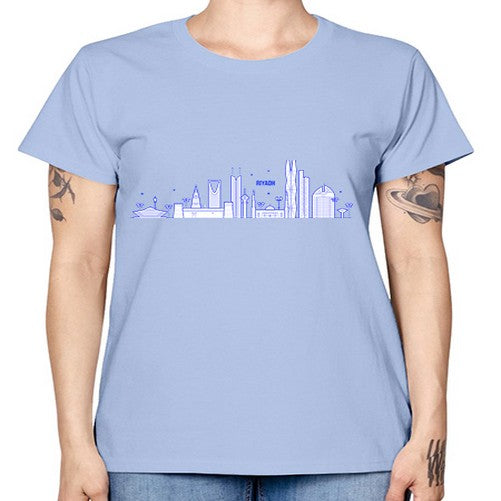Riyadh 1743# - cities -  Missy T-Shirt