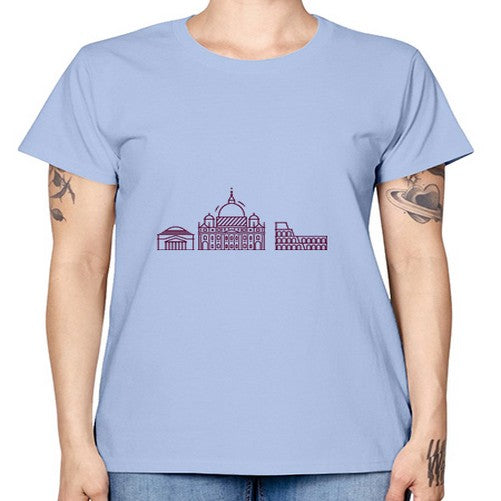 Rome 1749# - cities -  Missy T-Shirt