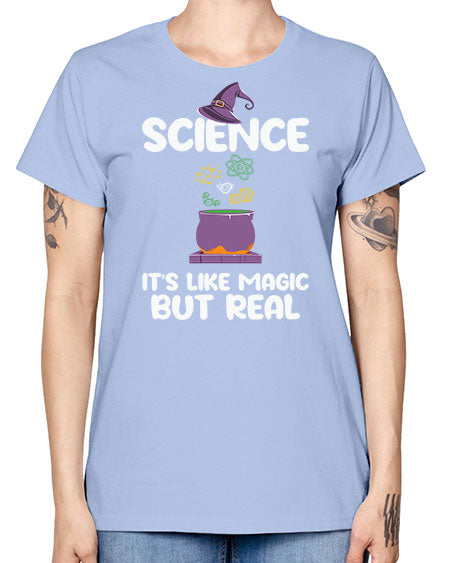 ScienceItsLikeMagicButScientistSkinite Scientist Skinite 48# - general science -  Missy T-Shirt