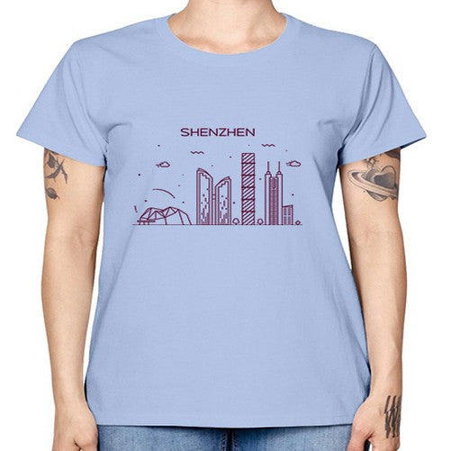 Shenzhen 1832# - cities -  Missy T-Shirt