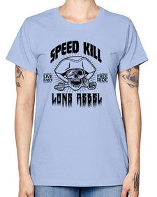 Speed kill 1107# - graphic -  Missy T-Shirt