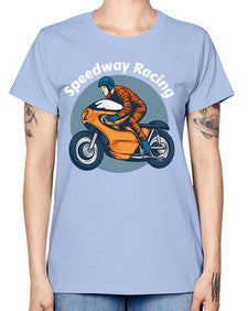 Speedway racing 64# - motorcycle -  Missy T-Shirt