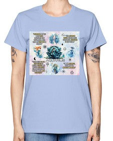 Straight Aquarius 468# - aquarius -  Missy T-Shirt