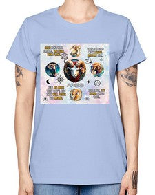 Straight Aries 469# - aries -  Missy T-Shirt