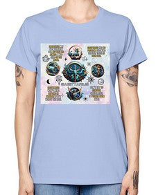 Straight Saggitarius 476# - sagittarius -  Missy T-Shirt