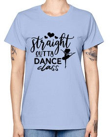 Straight outta dance class 188# - ballet -  Missy T-Shirt