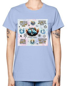 Straight pisces 475# - pisces -  Missy T-Shirt