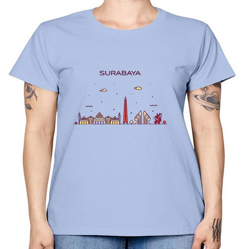 Surabaya 1905# - cities -  Missy T-Shirt